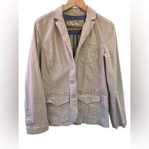 Eddie Bauer Women's Tan Jacket, Women’s size 10